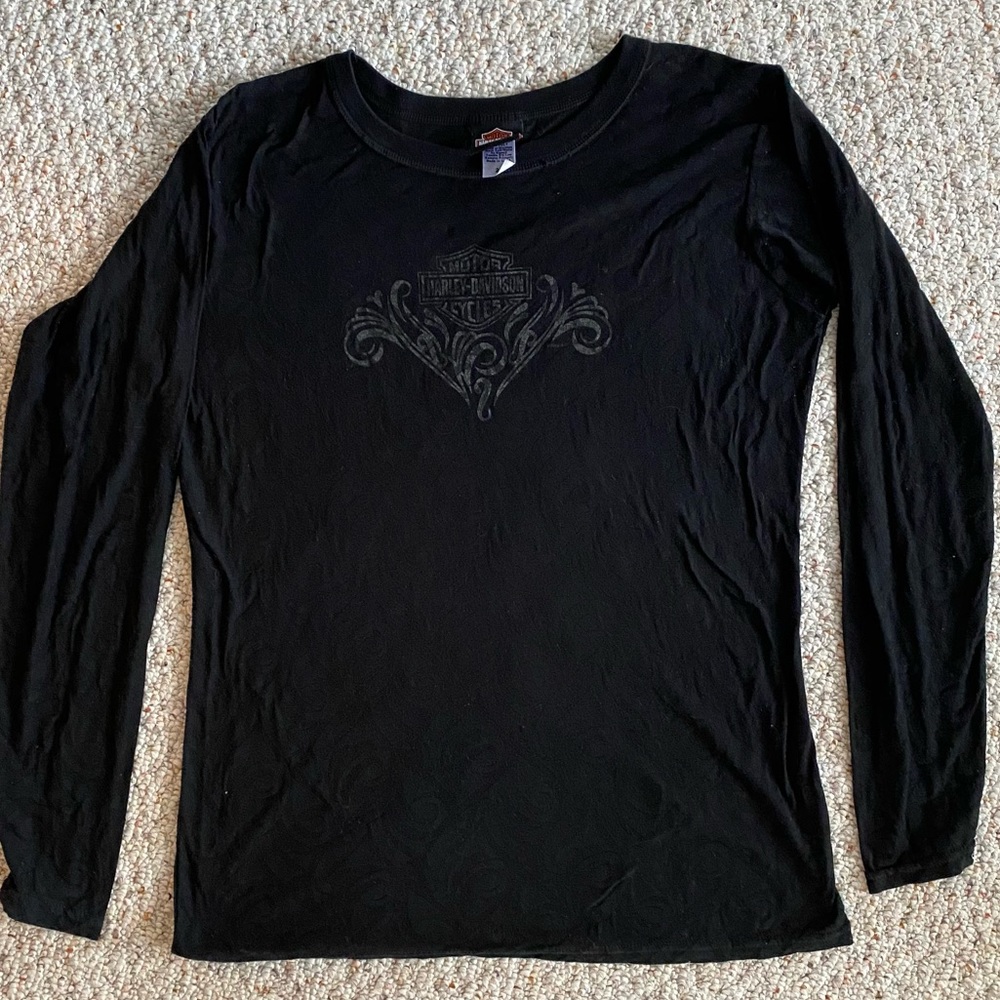 Harley Davidson women’s sheer top.